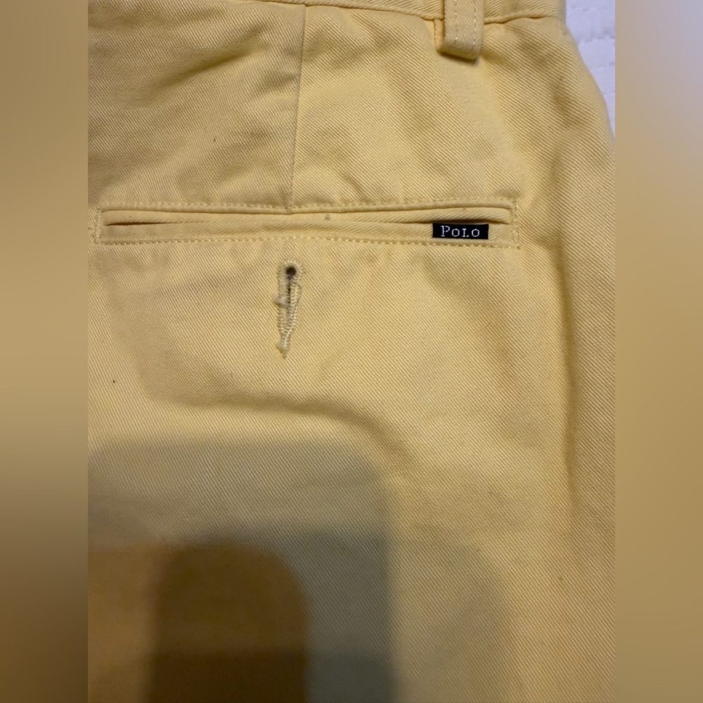 Ralph Lauren Polo Light Yellow Trousers 30/31